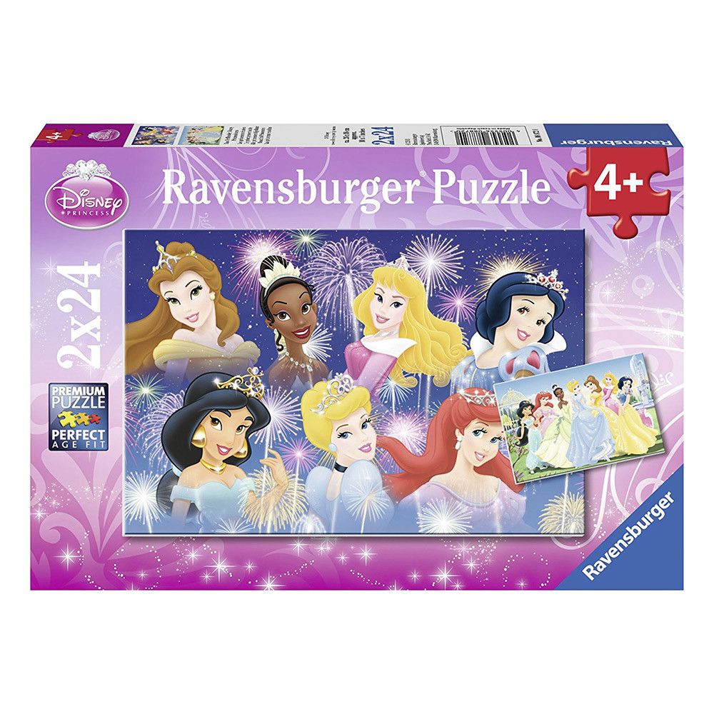 Ravensburger Ready To Party! 2x24 Piece Jigsaw Puzzle Set For Kids